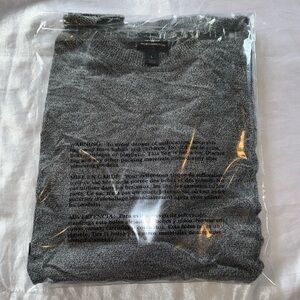 NWOT - Worthington - Women’s Sweater - Metallic Grey/Black -